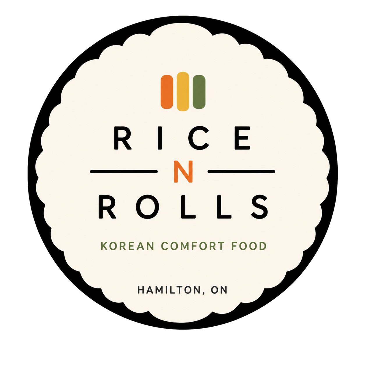 Rice N Rolls logo